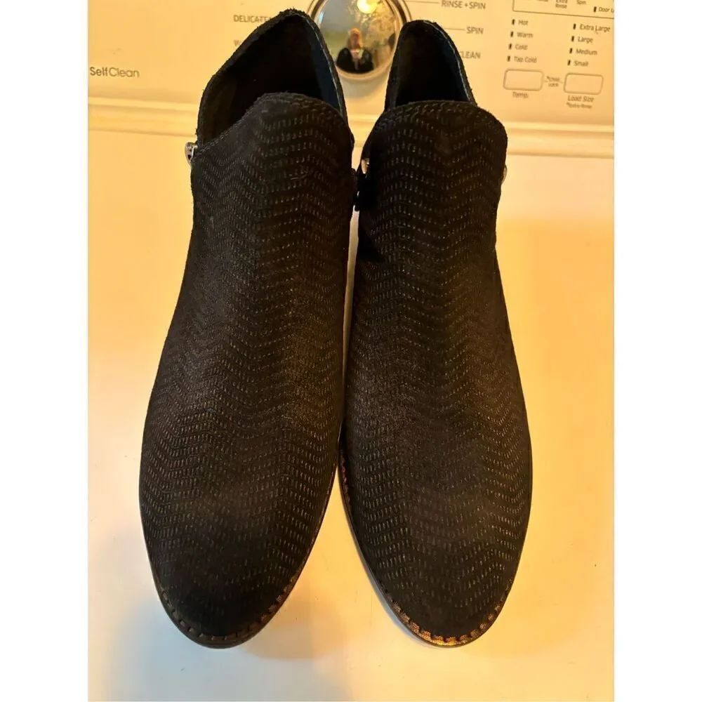Lucky Brand Black Ankle Boots